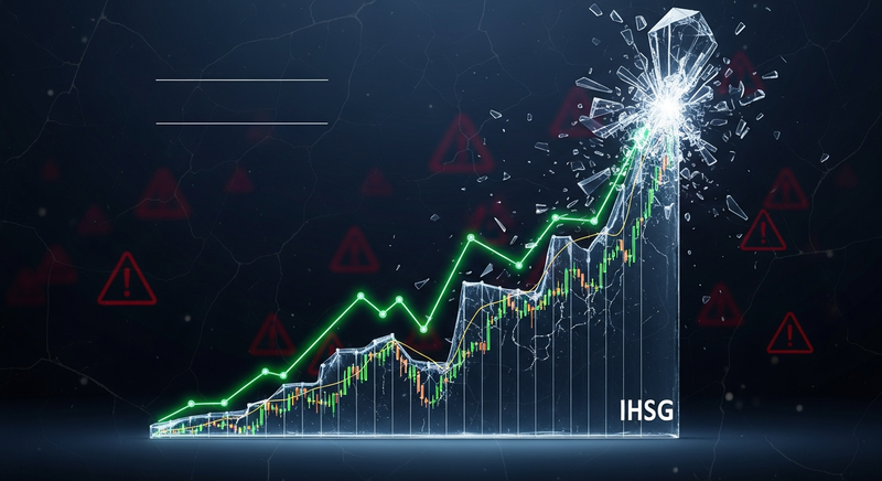 Rekor IHSG 2025: Pesta Euforia atau Sinyal Bahaya?