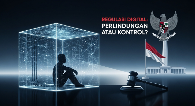 Regulasi Digital di Indonesia: Perlindungan Publik atau Kontrol Kekuasaan?