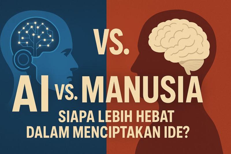 AI vs. Manusia: Siapa Lebih Hebat dalam Menciptakan Ide?