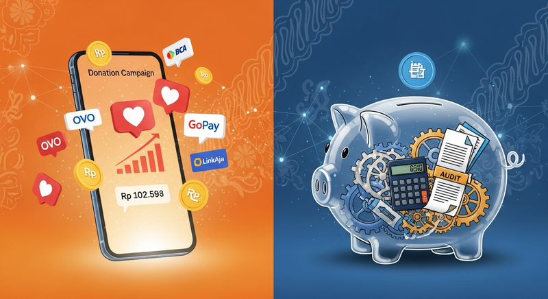 Donasi Digital Rp10 Miliar: Berapa yang Sampai ke Korban?