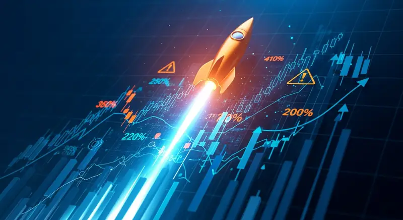 Ilustrasi harga saham BLUE melambung tinggi