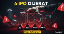 4 IPO, 1 Pola: Cara Investor Ritel Terjebak ARA