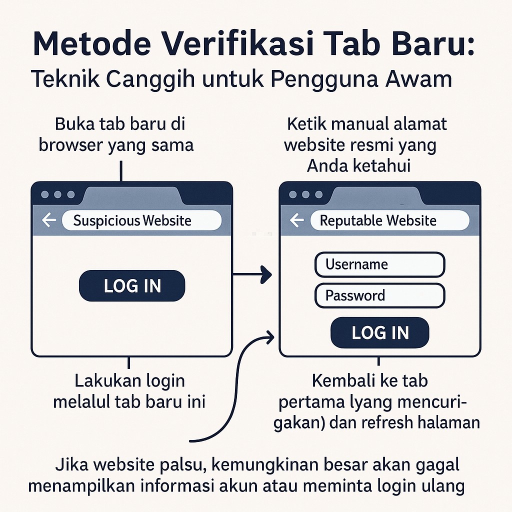 Metode Verifikasi Tab Baru